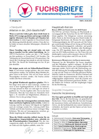 FUCHS-BRIEFE Nr. 50 vom 30.06.2025