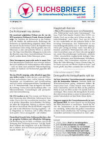 FUCHS-BRIEFE Nr. 54 vom 14.07.2025