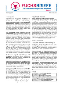 FUCHS-BRIEFE Nr. 60 vom 04.08.2025