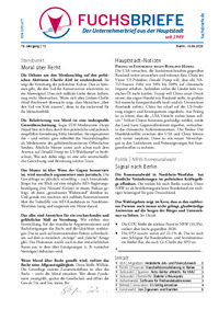 FUCHS-BRIEFE Nr. 72 vom 15.09.2025