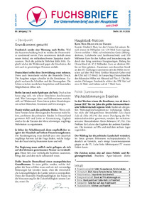 FUCHS-BRIEFE Nr. 78 vom 05.10.2026