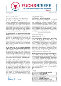 FUCHS-BRIEFE Nr. 82 vom 19.10.2026