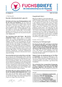 FUCHS-BRIEFE Nr. 84 vom 26.10.2026