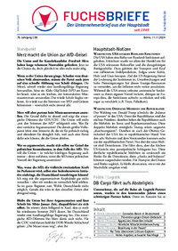 FUCHS-BRIEFE Nr. 89 vom 11.11.2024