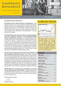 Frankfurter Börsenbrief Nr. 18 vom 30.04.2026