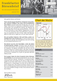 Frankfurter Börsenbrief : Frankfurter Börsenbrief Nr. 20 vom 15.05.2025