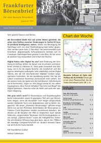 Frankfurter Börsenbrief Nr. 23 vom 03.06.2026