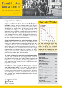 Frankfurter Börsenbrief Nr. 28 vom 10.07.2025