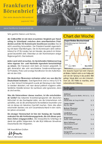 Frankfurter Börsenbrief : Frankfurter Börsenbrief Nr. 31 vom 31.07.2025