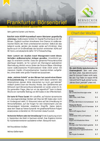 Frankfurter Börsenbrief Nr. 35 vom 27.08.2026