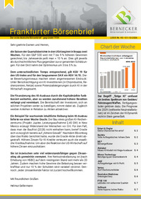 Frankfurter Börsenbrief : Frankfurter Börsenbrief Nr. 40 vom 01.10.2026