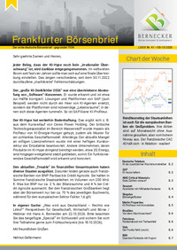 Frankfurter Börsenbrief : Frankfurter Börsenbrief Nr. 41 vom 08.10.2026