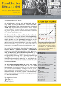Frankfurter Börsenbrief Nr. 44 vom 30.10.2025