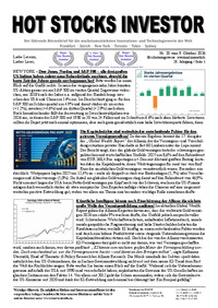 HOT STOCKS INVESTOR Nr. 20 vom 09.10.2025