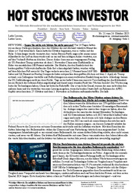 HOT STOCKS INVESTOR Nr. 21 vom 24.10.2025
