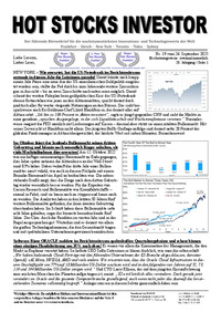 HOT STOCKS INVESTORNr. 19 vom 26.09.2025