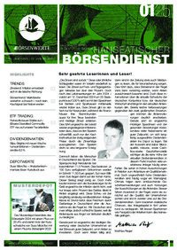 Hanseatischer Börsendienst Nr. 01 vom 13.01.2025