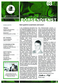 Hanseatischer Börsendienst Nr. 03 vom 10.02.2025