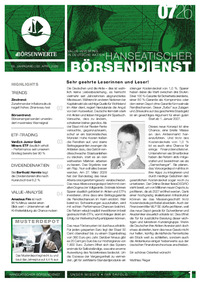 Hanseatischer Börsendienst Nr. 07 vom 03.04.2026