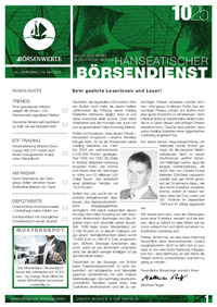 Hanseatischer Börsendienst Nr. 10 vom 19.05.2025