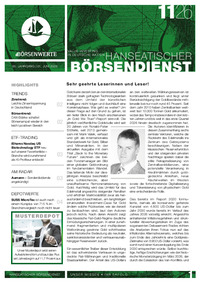 Hanseatischer Börsendienst Nr. 11 vom 01.06.2026