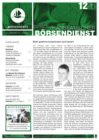 Hanseatischer Börsendienst Nr. 12 vom 15.06.2026