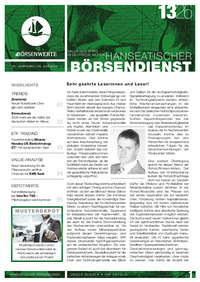 Hanseatischer Börsendienst Nr. 13 vom 29.06.2026