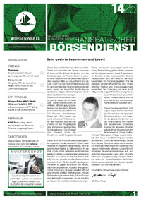 Hanseatischer Börsendienst Nr. 14 vom 13.07.2026