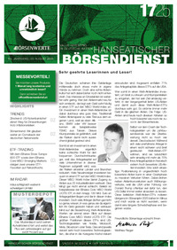 Hanseatischer Börsendienst Nr. 17 vom 25.08.2025