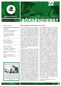 Hanseatischer Börsendienst Nr. 22 vom 21.10.2024