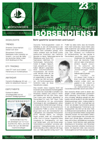 Hanseatischer Börsendienst Nr. 23 vom 17.11.2025