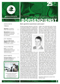 Hanseatischer Börsendienst Nr. 25 vom 15.12.2025