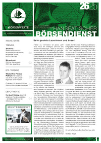 Hanseatischer Börsendienst Nr. 26 vom 29.12.2025