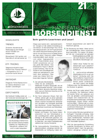 Hanseatischer Börsendienst Nr.21 vom 20.10.2025