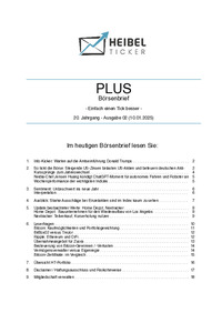 Heibel-Ticker PLUS : Heibel-Ticker PLUS Nr. 02 vom 10.01.2025