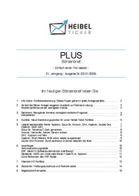 Heibel-Ticker PLUS Nr. 04 vom 23.01.2026