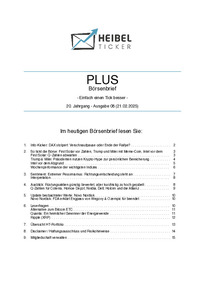 Heibel-Ticker PLUS Nr. 08 vom 21.02.2025