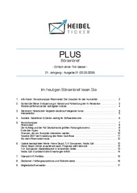 Heibel-Ticker PLUS Nr. 21 vom 22.05.2026