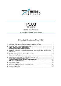 Heibel-Ticker PLUS Nr. 26 vom 26.06.2026
