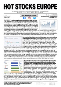 Hot Stocks Europe Nr. 16 vom 31.07.2026