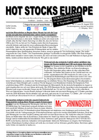 Hot Stocks Europe Nr. 17 vom 19.08.2024