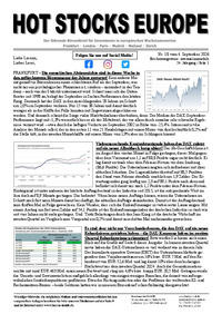 Hot Stocks Europe Nr. 18 vom 04.09.2026
