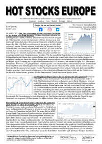 Hot Stocks Europe Nr. 18 vom 06.09.2024