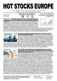 Hot Stocks Europe Nr. 19 vom 18.09.2026