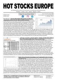 Hot Stocks Europe Nr. 2 vom 10.01.2025