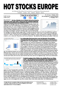 Hot Stocks Europe Nr. 20 vom 02.10.2025
