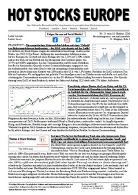 Hot Stocks Europe Nr. 21 vom 16.10.2026