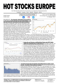 HOT STOCKS EUROPE : Hot Stocks Europe Nr. 21 vom 18.10.2024