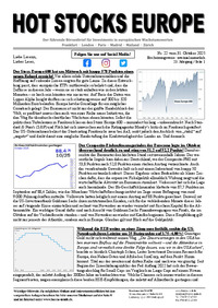 Hot Stocks Europe Nr. 22 vom 31.10.2025