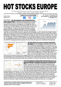 Hot Stocks Europe Nr. 23 vom 14.11.2025